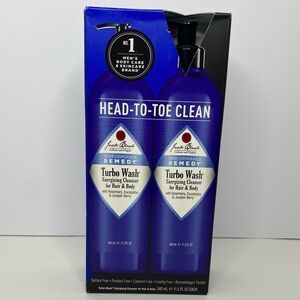 Jack Black Turbo Wash Head-To-Toe Clean, 11.5 Fluid Ounce (Pack of 2)